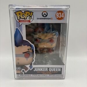 Overwatch 2 Junker Queen Funko Pop! Games Vinyl Figure #934 Hardshell Protector